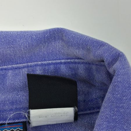  Patagonia パタゴニア シャツ コットンシャツ SIZE M 90ｓ 古着 パープル