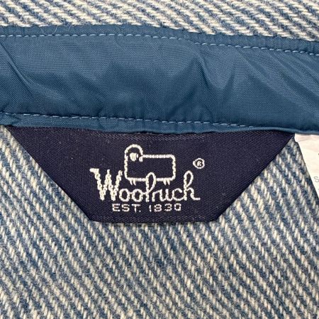  WOOLRICH ウールリッチ シャツ ウールシャツ SIZE S 古着 スカイブルー