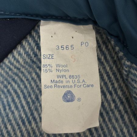  WOOLRICH ウールリッチ シャツ ウールシャツ SIZE S 古着 スカイブルー