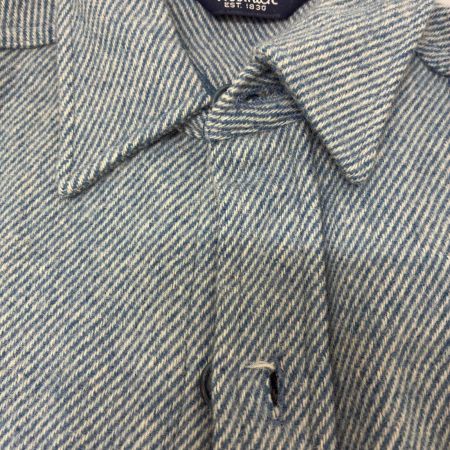  WOOLRICH ウールリッチ シャツ ウールシャツ SIZE S 古着 スカイブルー