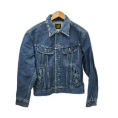  LEE リ ジャケット デニムジャケット SIZE M 古着 LeeRIDERS 101J 復刻 0424 インディゴ Cランク