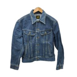 □□ LEE リ ジャケット デニムジャケット SIZE M 古着 LeeRIDERS 101J 復刻 0424 インディゴ Cランク