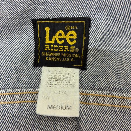  LEE リ ジャケット デニムジャケット SIZE M 古着 LeeRIDERS 101J 復刻 0424 インディゴ