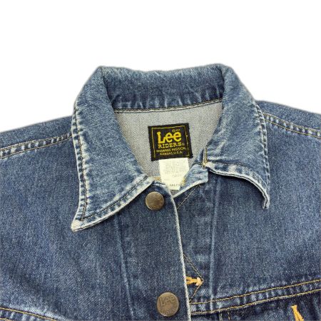  LEE リ ジャケット デニムジャケット SIZE M 古着 LeeRIDERS 101J 復刻 0424 インディゴ