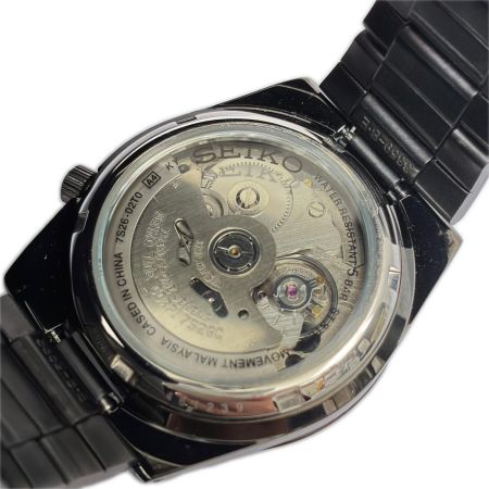  SEIKO セイコー 腕時計　セイコー5  7S26-0210 ブラック 本体のみ