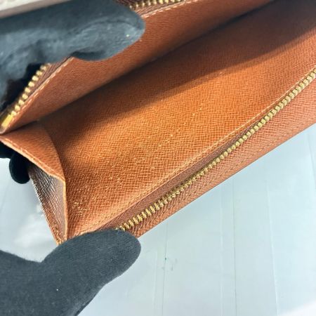 LOUIS VUITTON ルイヴィトン 長財布　モノグラム ポシェットポルトモネクレディ M61725 ブラウン