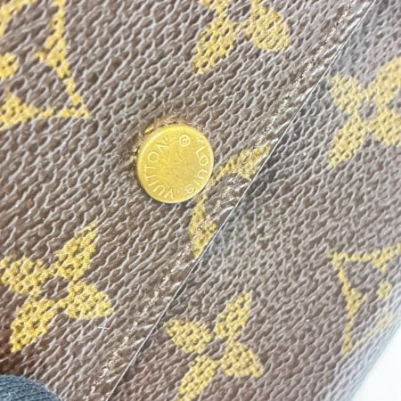 LOUIS VUITTON ルイヴィトン 長財布　モノグラム ポシェットポルトモネクレディ M61725 ブラウン