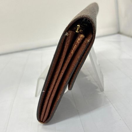 LOUIS VUITTON ルイヴィトン 長財布　モノグラム ポシェットポルトモネクレディ M61725 ブラウン