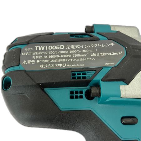  MAKITA マキタ 充電式インパクトレンチ　18Ｖ TW1005DZ