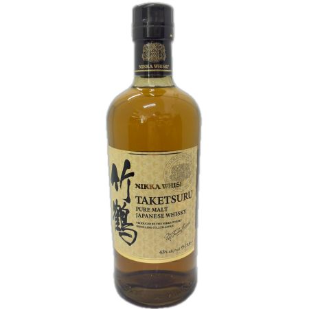 【北海道内限定発送】 TAKETSURU 竹鶴/ニッカウイスキー 竹鶴ピュアモルトジャパニーズウイスキー 未開栓