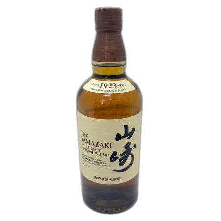 【北海道内限定発送】 YAMAZAKI 山崎/サントリー 山崎シングルモルトジャパニーズウイスキー  未開栓