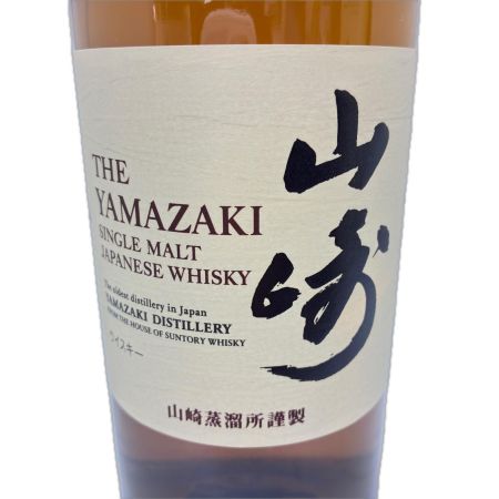 【北海道内限定発送】 YAMAZAKI 山崎/サントリー 山崎シングルモルトジャパニーズウイスキー  未開栓