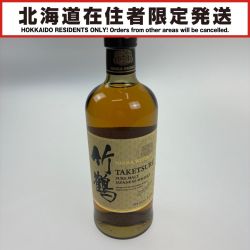 □□【北海道内限定発送】 TAKETSURU 竹鶴/ニッカウイスキー 竹鶴ピュアモルトジャパニーズウイスキー Sランク 未開栓
