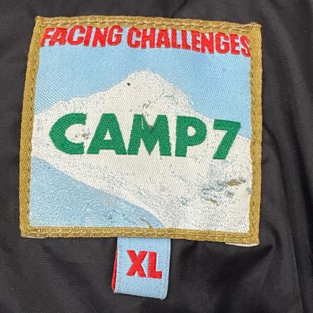 CAMP7 ジャケット ダウンジャケット SIZE XL ダウン90％ ブラック