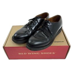 □□ RED WING レッドウィング ポストマンシューズ　25.5cm 101 ブラック Cランク