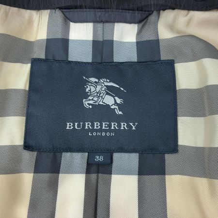  BURBERRY バーバリー コート ダウンコート SIZE 38  B1A22-455-09 ブラック