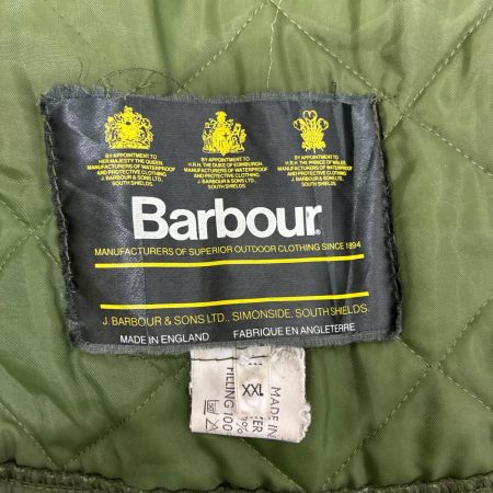 Barbour バブアー ジャケット キルティングジャケット SIZE XL オリーブ 古着