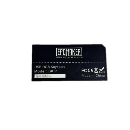  EPOMAKER 60% メカニカルキーボード パンダデザイン SK61