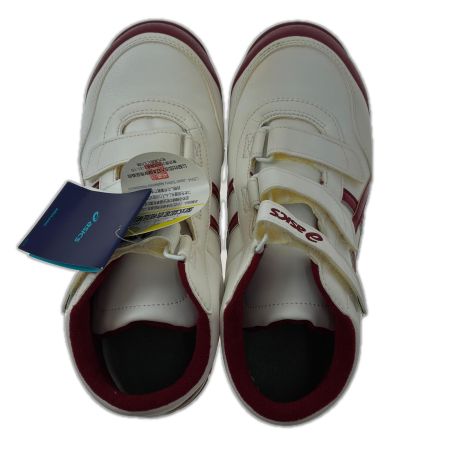  asics アシックス  プロテクティブスニーカー 作業用靴 安全靴 ウィンジョブ CP302 SIZE 25.5cm FCP302 ホワイト×レッド