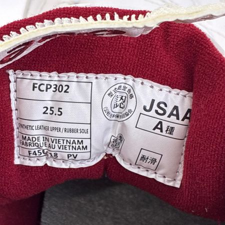  asics アシックス  プロテクティブスニーカー 作業用靴 安全靴 ウィンジョブ CP302 SIZE 25.5cm FCP302 ホワイト×レッド