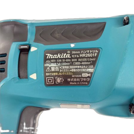  MAKITA マキタ コード式　26ｍｍハンマドリル HR2601F