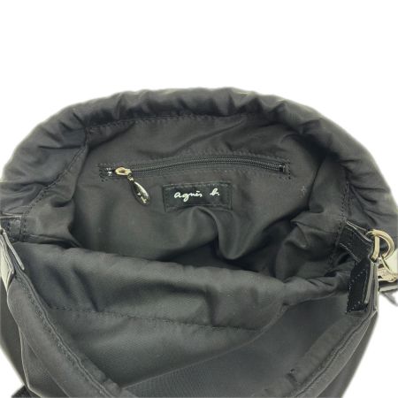  agnes b アニエスベー バッグ 2WAYトートバッグ ハンドバッグ VOYAGE 巾着  WAS13-01 ブラック
