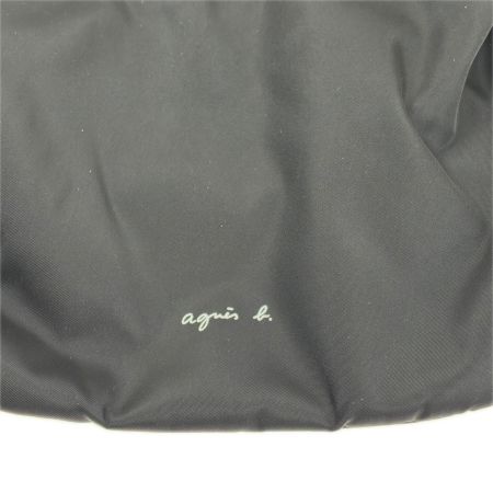  agnes b アニエスベー バッグ 2WAYトートバッグ ハンドバッグ VOYAGE 巾着  WAS13-01 ブラック
