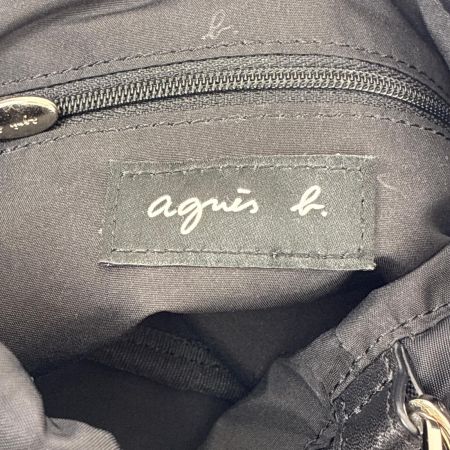  agnes b アニエスベー バッグ 2WAYトートバッグ ハンドバッグ VOYAGE 巾着  WAS13-01 ブラック