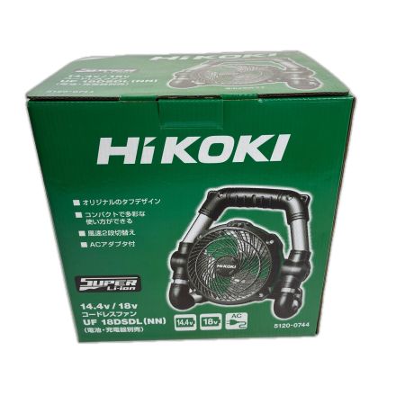  HiKOKI ハイコーキ コードレスファン UF18DSDL グリーン