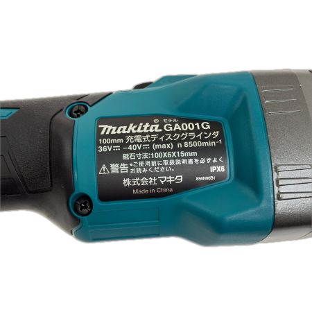  MAKITA マキタ 100mm充電式ディスクグラインダ 40Ｖ GA001GZ