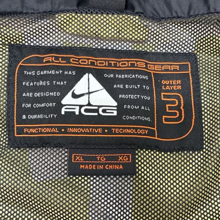 NIKE ACG ジャケット ナイロンジャケット マウンテンパーカー ヴィンテージ 90年代 SIZE XL FF7KCK 蛍光イエロー