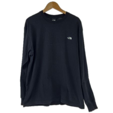  THE NORTH FACE ザノースフェイス カットソー 長袖カットソー ロングスリーブ ヌプシ コットン 長袖 Tシャツ SIZE XL  NT32443 ブラック