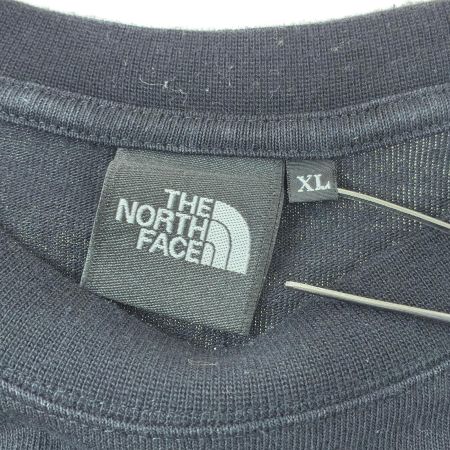  THE NORTH FACE ザノースフェイス カットソー 長袖カットソー ロングスリーブ ヌプシ コットン 長袖 Tシャツ SIZE XL  NT32443 ブラック