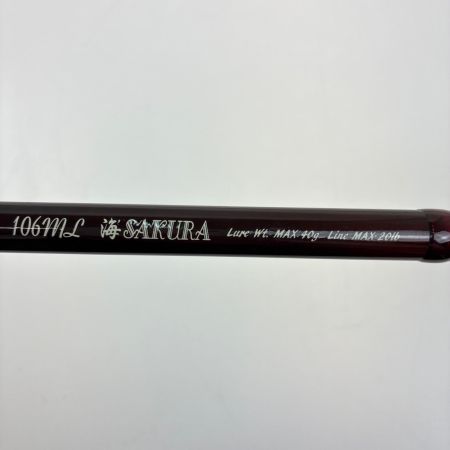 tailwalk テイルウォーク ロッド　KEISON 2ndRun 106ML　海SAKURA