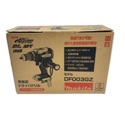 □□ MAKITA マキタ 充電式ドライバドリル　40Ｖ DF003GZ Sランク