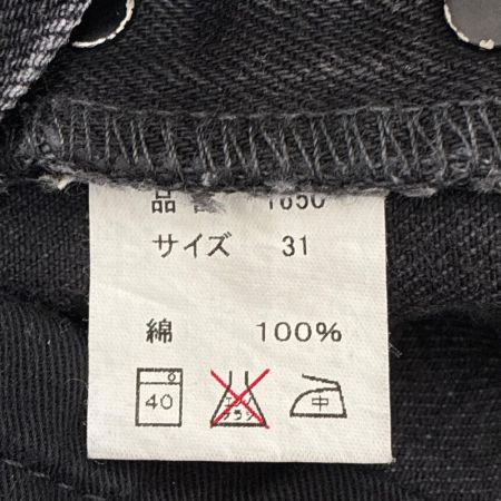 FULLCOUNT ジーンズ デニムパンツ 古着 SIZE 31 1650 ブラックインディゴ