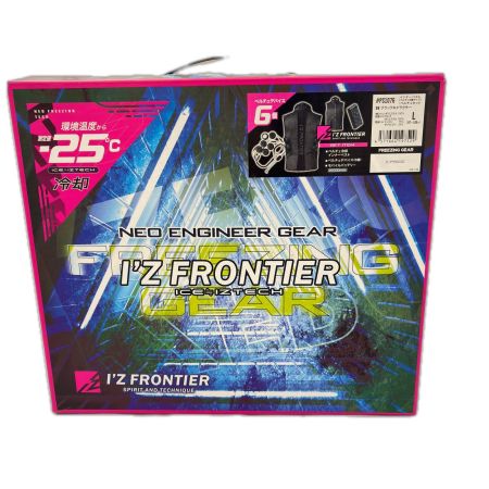  I'Z FRONTIER アイズフロンティア インナーベスト 冷却ペルチェセット Lサイズ #PS1076 ブラック