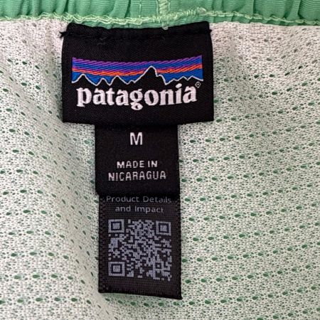 Patagonia パタゴニア パンツ ハーフパンツ バギーズ・ロング（7インチ）ショートパンツ SIZE M 58035SP25 グリーン