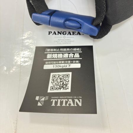 TITAN パンゲア　ホライゾン　ブラック Ｍ　（墜落制止用器具）　 PAHN-10A-BL