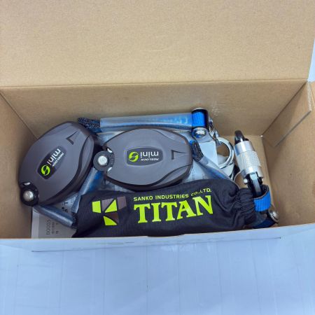 TITAN ダブル フルハーネス用巻取式ランヤード HL-HW-130