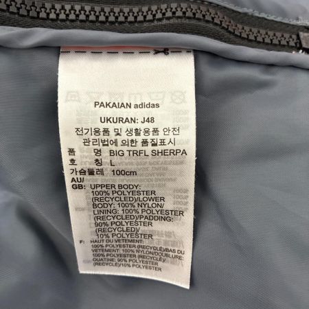 adidas Originals アディダスオリジナルス ジャケット ボアジャケット フリースジャケット SIZE L H09361 ブラック×グレー
