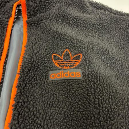 adidas Originals アディダスオリジナルス ジャケット ボアジャケット フリースジャケット SIZE L H09361 ブラック×グレー