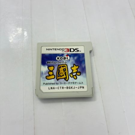 koei ゲームソフト　3DS 歴史シュミレーションゲーム　三國志