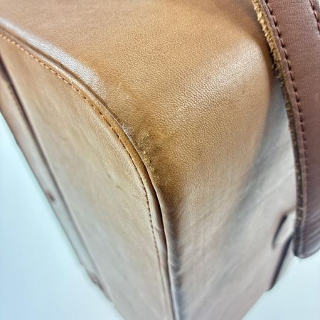 午後の紅茶☆本革アンティー ブラウン