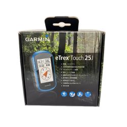 GARMIN etrex touch 25j　ハンディGPS eTrex 25J Bランク