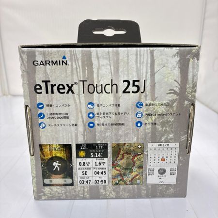 GARMIN etrex touch 25j　ハンディGPS eTrex 25J
