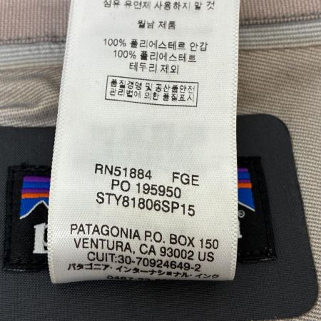Patagonia パタゴニア フィッシングジャケット ストレッチテールプレーニングフーディ ジップアップパーカー SIZE M 81806SP15 グレー
