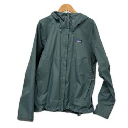 Patagonia パタゴニア ジャケット マウンテンパーカー トレントシェル レイン ジャケット SIZE L 85241FA24 グリーングレー Bランク