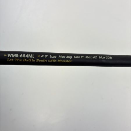 Abu Garcia アブガルシア ロッド　ワールドモンスターWMS-68ＭＬ 01D20BK