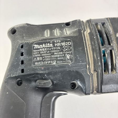 MAKITA マキタ 18mm充電式ハンマドリル18V HR182D ブラック